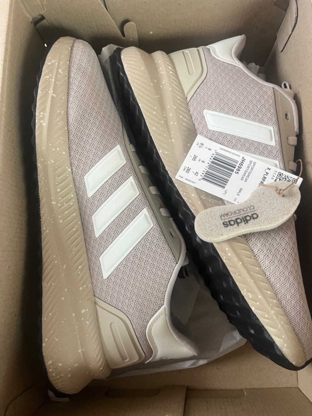 adidas Men’s Athletic Sneakers - Light Pink & Tan